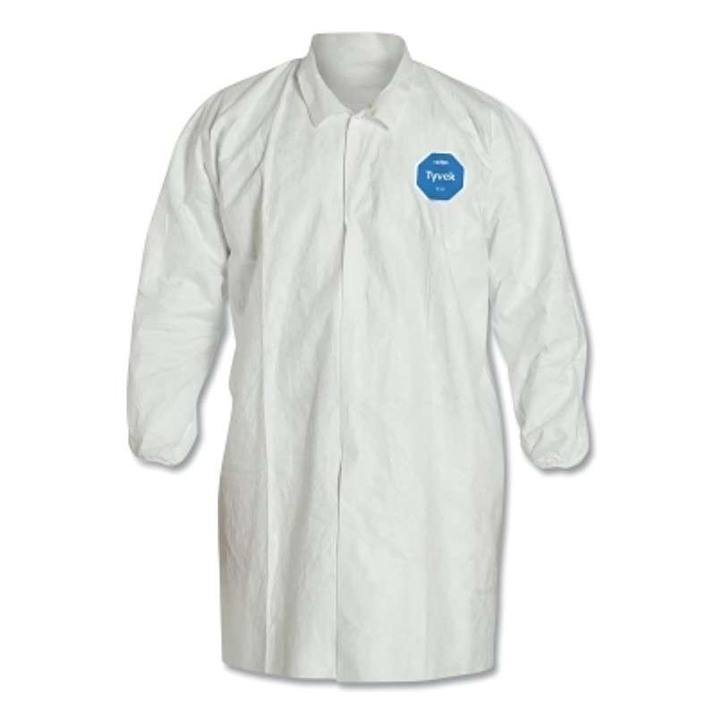 Tyvek 400 Frock Collar White 3X 211S