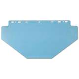 Universal Face Shield, Uncoated, PETG, Clear, 0.040" Thick, 20" x 10" redirect to product page