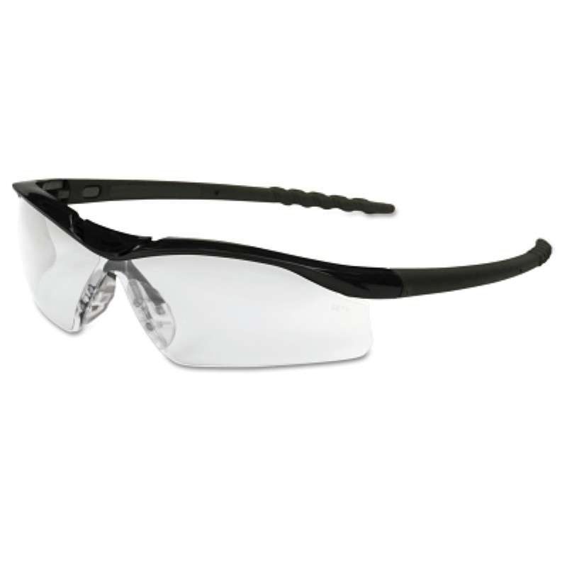 Safety Glases, Clear Lens, Scratch-Resistant, Black Frame, DL1 Series