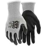 Work Gloves, Cut Resistant, 13 Gauge, HPPE, Gray/Black, X-Large, CutPro Series redirect to product page