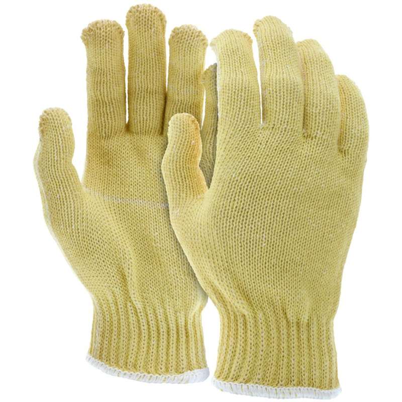 Cut Protection Gloves, Kevlar, Yellow, Large, CutPro Series