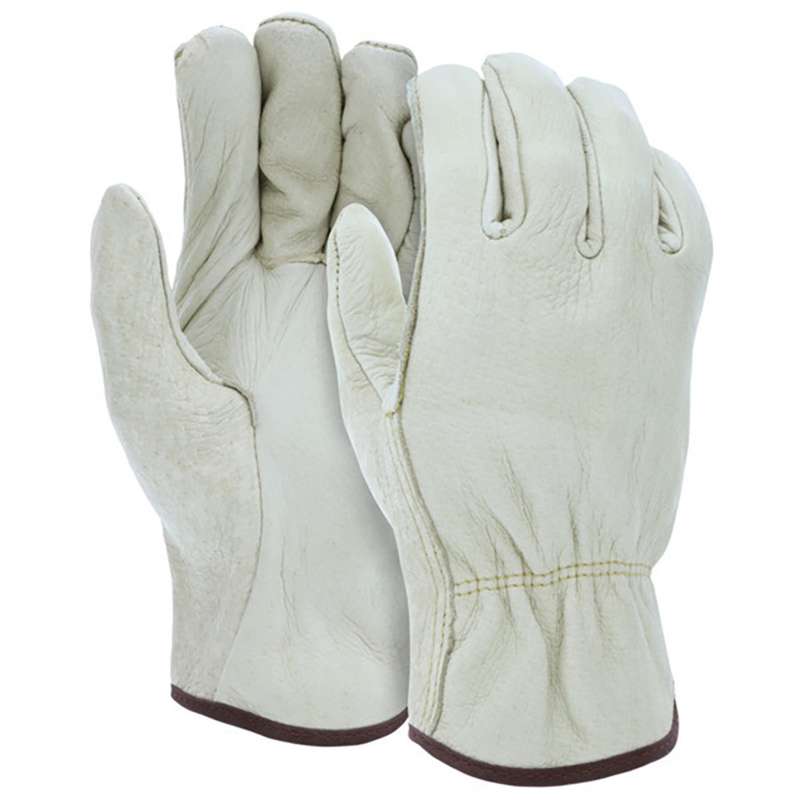 Drivers Work Gloves, B Grade Economy Grain Pigskin, X-Large
