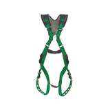 Safety Harness, V-Form, F/B, Back D-Rings, Chest/Tongue-Buckle Leg Straps, XL redirect to product page