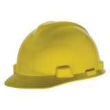 Hard Hat, V-Gard 500, Vented, 6-Point Ratchet, Polyethylene, Yellow redirect to product page