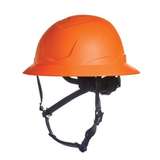 Hard Hat, V-Gard H2, Type II, Full Brim, Ratchet Suspension, Non-Vented, Orange redirect to product page