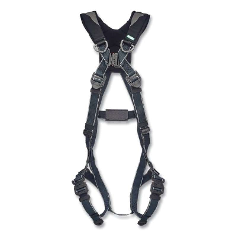 Safety Harness, V-Fit Arc Flash, Full Body, Back D-Ring, QC Leg Straps, X-Small