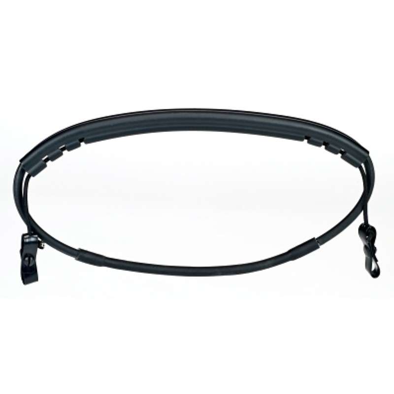 Goggle Retainers, Non-Metallic, not for V-Gard 500 models, Black