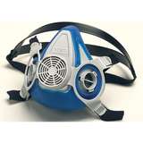 Half Mask Respirator, Advantage 200 LS, Single Strap, Blue, Small redirect to product page