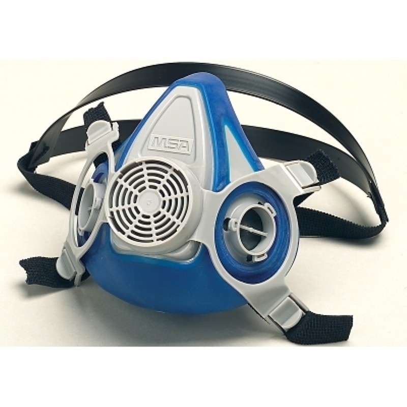Half Mask Respirator, Advantage 200 LS, Single Strap, Blue, Small