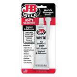 White Silicone Sealant & Adhesive, 3oz Tube redirect to product page