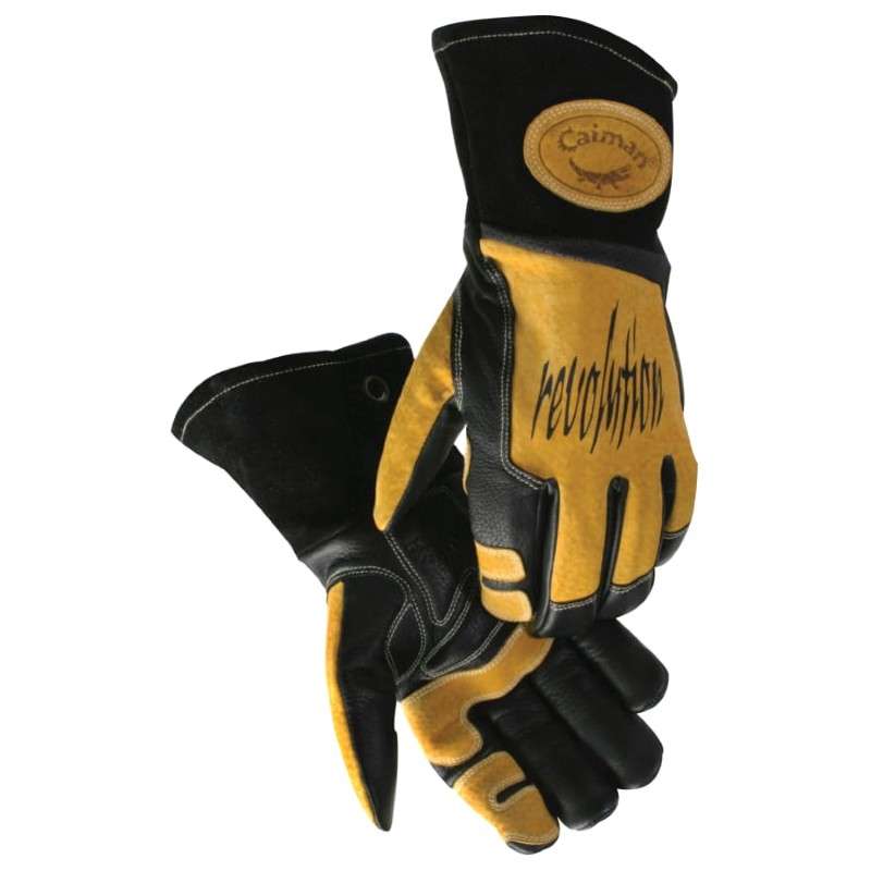 Glove, Revolution II Black Gold Large
