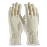 Light Weight Seamless Knit Cotton/Polyester Glove, 13 Gauge, Natural, Small, 12 pair per dozen redirect to product page