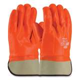 Glove Safety Cuff, PVC Dipped, Insulated, Waterproof, 12 pair per dozen redirect to product page
