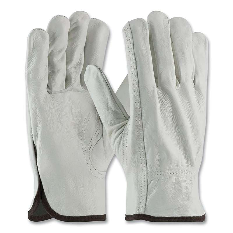 Glove, R-Grade Grain Cowhide Leather, Keystone Thumb, XSmall, 12 pair per dozen