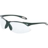 Glasses, Safety Eyewear Gray with Clear Lens Semi-Rimless, Anti-Scratch 10 pair per box redirect to product page