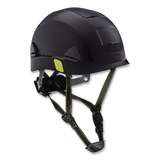 Hardhat, Safety Helmet HDPE Shell Type II Non-Vented Black redirect to product page