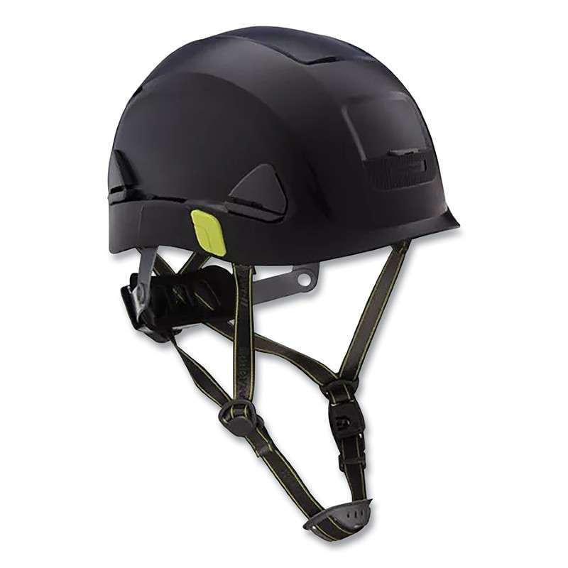 Hardhat, Safety Helmet HDPE Shell Type II Non-Vented Black