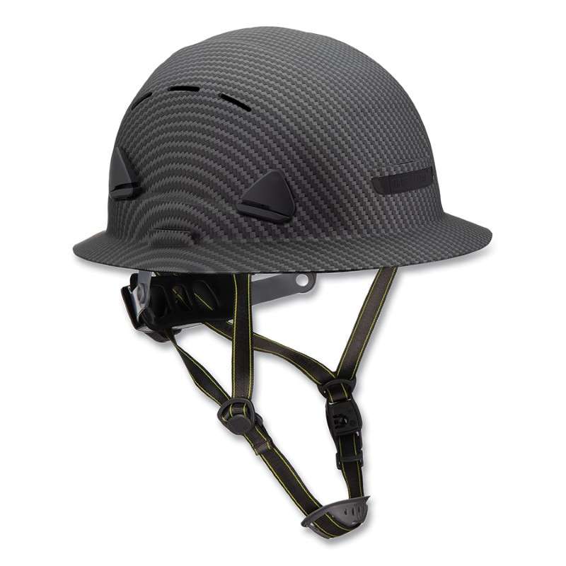 Safety Helmet Type II, Full Brim Vented Hydrographic, Wheel Ratchet Adjustment