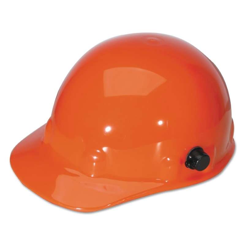 Hardhat, Cap Style, Thermoplastic Orange with 3-S & Quick-Loc and Swingstrap