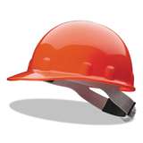 Hardhat, Thermoplastic Type I, Smooth, Superlectric Orange Cap redirect to product page