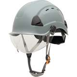 Hardhat, Safety Helmet, Class C, Vented, Gray redirect to product page