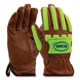 Gloves, Koab/M Boss Xtreme Leather with Oil Armor Para-Aramid, Medium, Pair redirect to product page