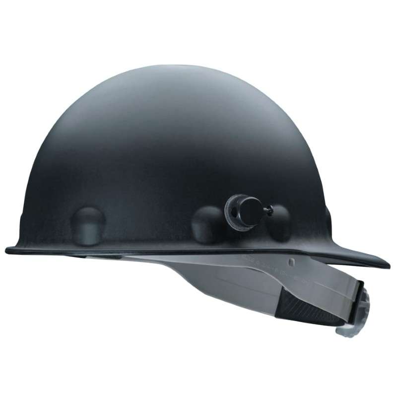 Hardhat, Cap Style, High Heat, Black Roughneck Ratchet Headband