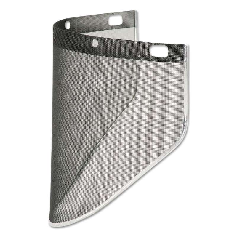 Faceshield, #24 Mesh Steel Screen Wide View, 8 in x 16-1/2 in