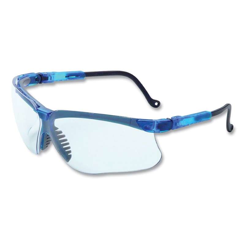 Glasses Genesis Vapor Blue Clear Lens Hydroshield Anti-Fog 10 pair per pack