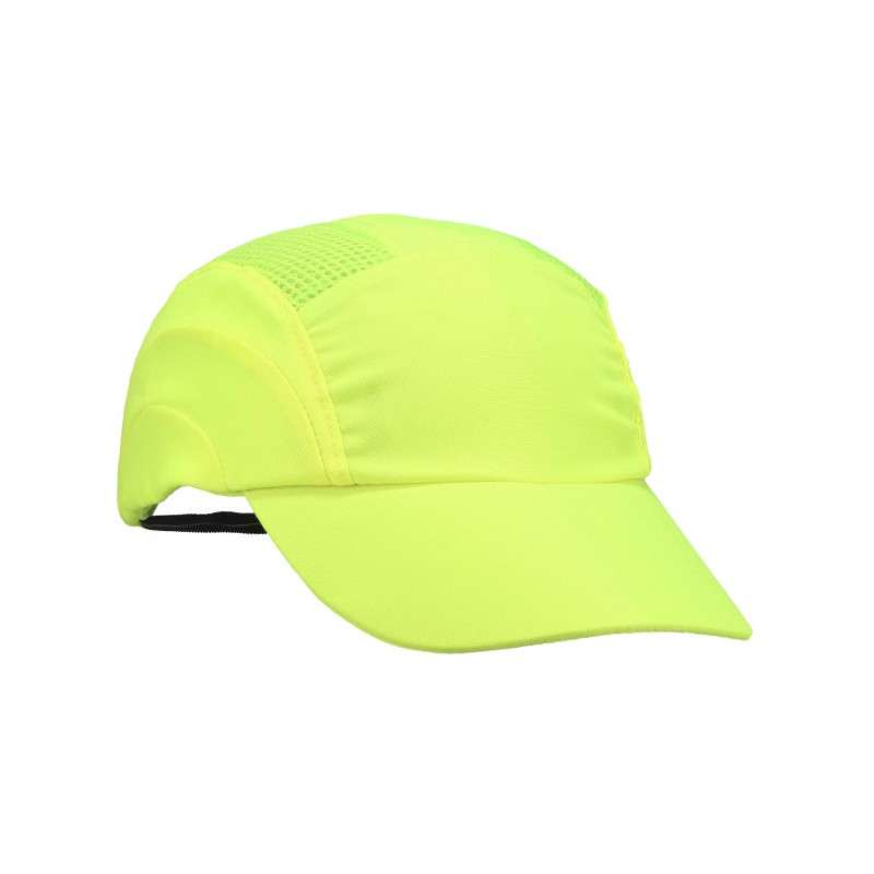 Essentials Baseball Style Bump Cap, with HDPE Liner, Standard 2.75 in Brim, Hi-Vis Yellow, 20 per case
