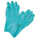 Gloves, 37-175, Nitrile, 17 mil, Sandpatch Grip, Gauntlet Cuff, Green, X-Large redirect to product page