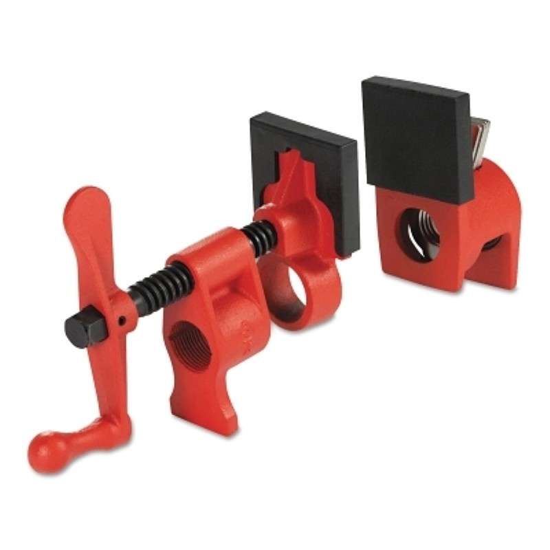 Pipe Clamp, Traditional Style, 3/4" Black Pipe Dia, 2-3/8" Throat Depth, PC Series