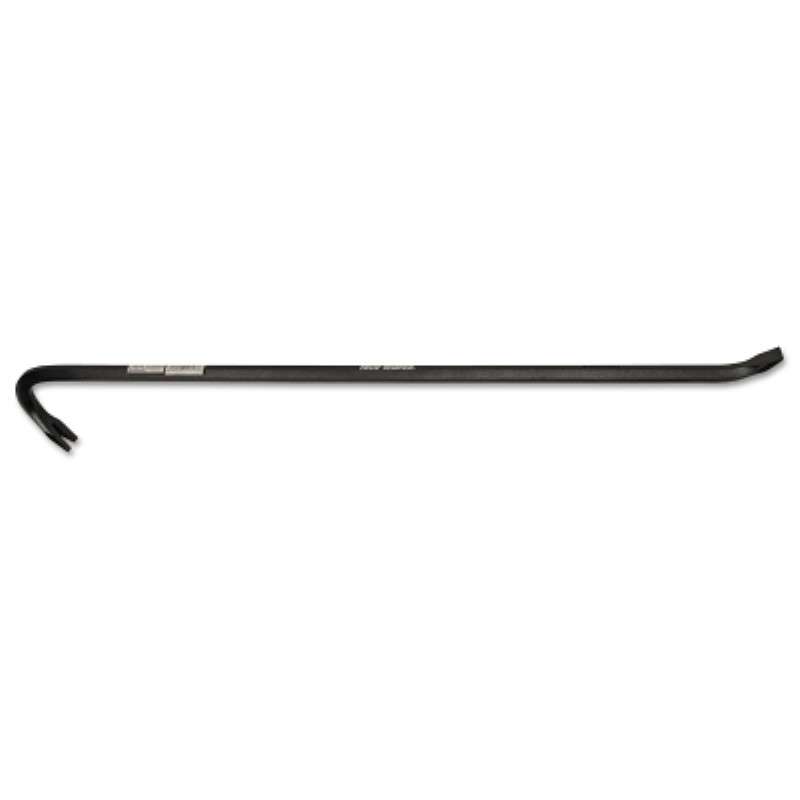 Wrecking Bar, Gooseneck, Chisel, Nail Puller, 1"W x 48"L, Carbon Steel