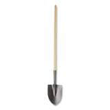 Shovel, Eagle, Round Point Blade, Open Back, 8.25"W x 57"L, White Ash redirect to product page