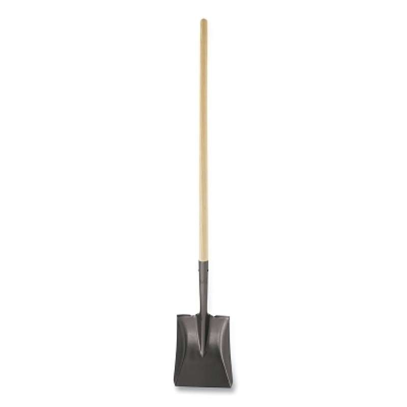 Shovel, Eagle, Square Point Blade, Open Back, 9"W x 57.5"L, White Ash