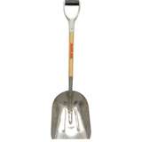 Shovel, Kodiak, Square Point Scoop, 14.75"W x 45"L, White Ash D-Handle redirect to product page