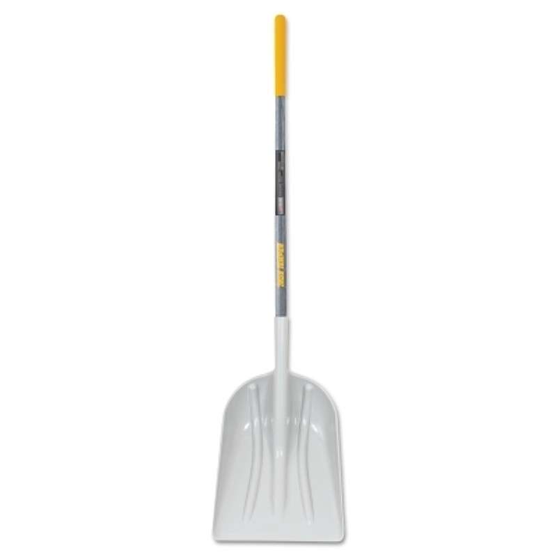 Poly Scoop, Square Point, 14.75"W x 65.75"L, Cushion-Grip Handle