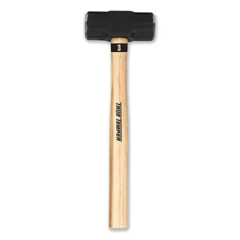 Engineer Hammer, Toughstrike, Wood, Steel, Double Face, 3lbs, 15"L, Hickory