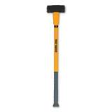 Sledge Hammer, Toughstrike, Steel, Double Face, 8lbs, 35L", Fiberglass redirect to product page