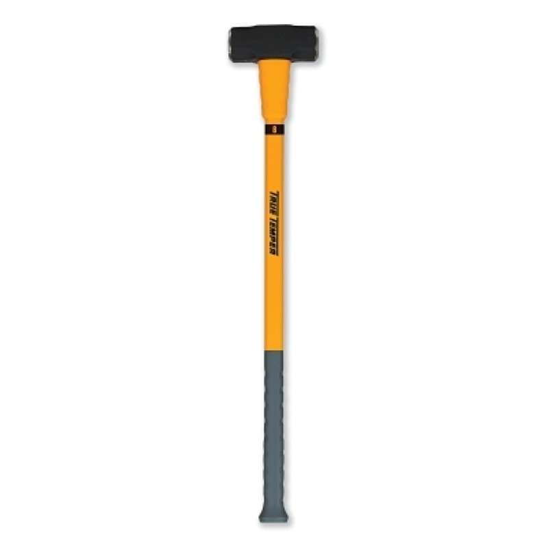 Sledge Hammer, Toughstrike, Steel, Double Face, 8lbs, 35L", Fiberglass