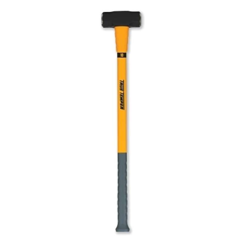 Sledge Hammer, Toughstrike, Steel, Double Face, 10lbs, 35"L, Fiberglass