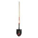 Shovel, Forged Round Point, 9"W x 52"L, Cushion End Fiberglass Handle redirect to product page