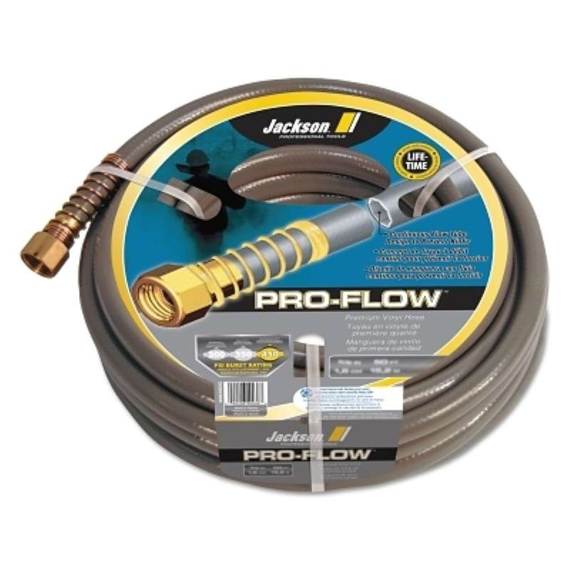 Hose, Commercial Duty, PVC, 5/8" dia, 50 ft OAL, Pro-Flow Series