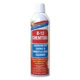 Carburetor, Choke, Throttle Body Cleaner, B-12, 16oz Aerosol with Extension Tube redirect to product page