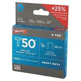 Staples, T50, Heavy-Duty, 1/2" x 3/8", 1250/Package redirect to product page