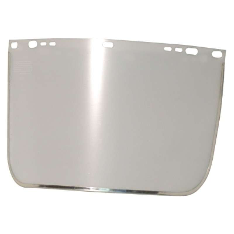 Visor, Clear, Aluminum Bound, 15.5" L x 9" H