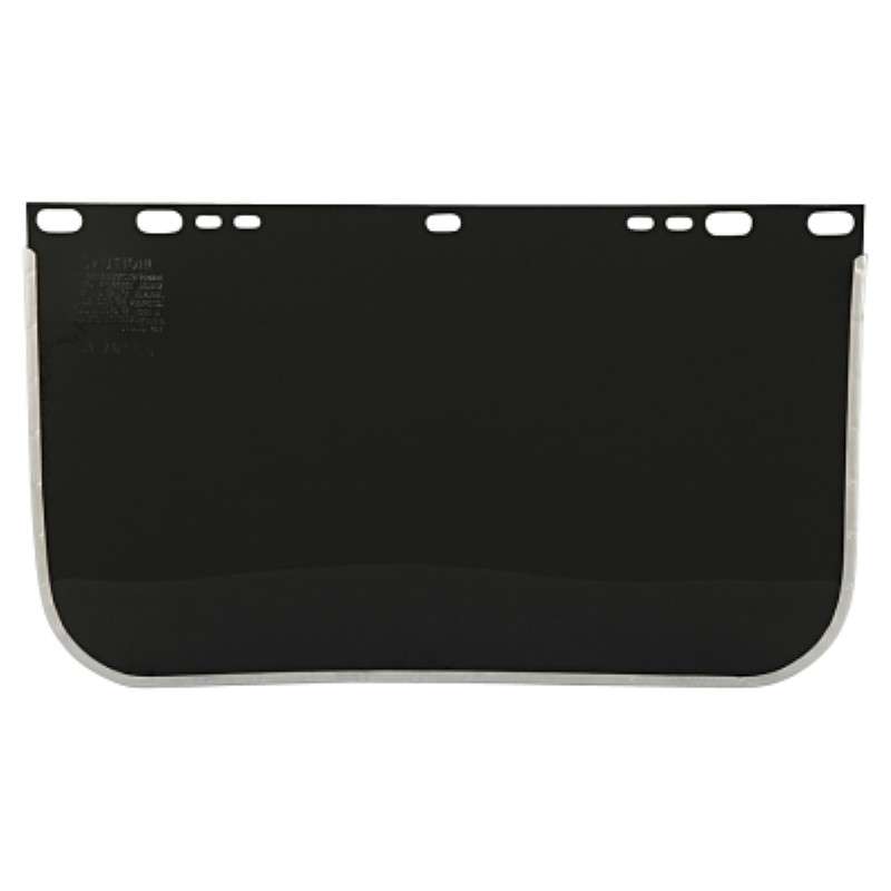 Visor, Shade 5, Aluminum Bound, 15.5" L x 9" H