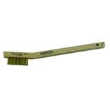 Brush, Utility, 3 x 7 Rows, Brass Bristles, Curved Wood Handle redirect to product page