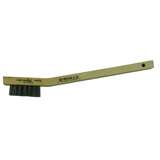 Brush, Utility, 3 x 7 Rows, Stainless Steel Bristles, Wood Handle, Stapled redirect to product page