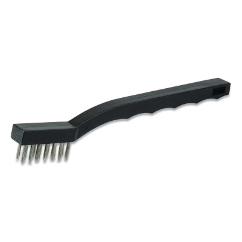 Brush, Utility, 3 x 7 Rows, Stainless Steel, Plastic Handle, Hand Tied